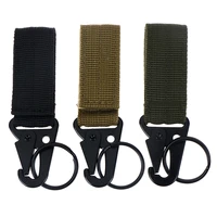 molle attach belt clip webbing backpack strap quickdraw clasp outdoor carabiner camp water bottle hanger tactical holder hook