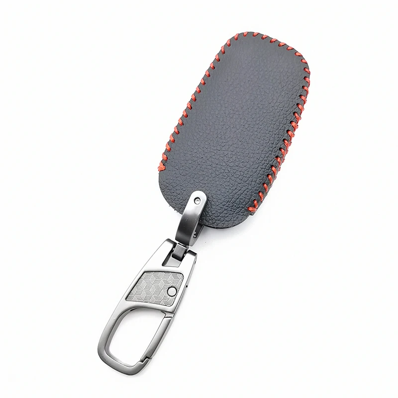 Мягкая текстура 100% кожаный чехол для ключей защитный автомобильного ключа Kia Rio
