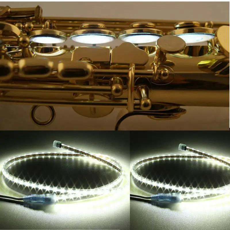 1PCS 100cm LED Leak Light Sax Repair Tool For Saxophone Clarinet Flute Oboe Woodwind Instruments Parts & Accessories EU Plug | Спорт и