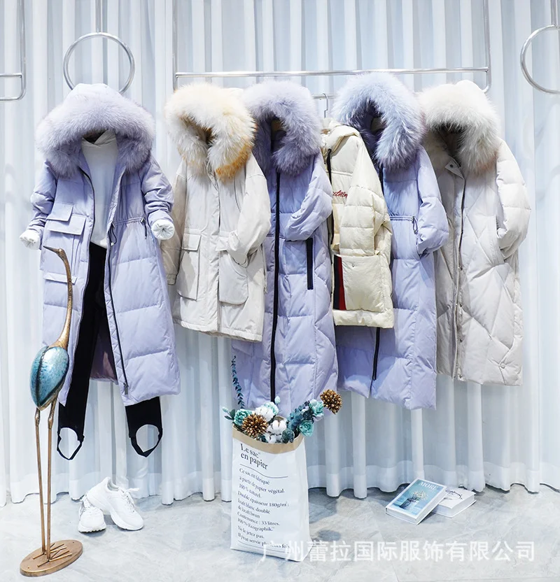 

Женская куртка на утином пуху и хлопковая стеганая куртка, 2021