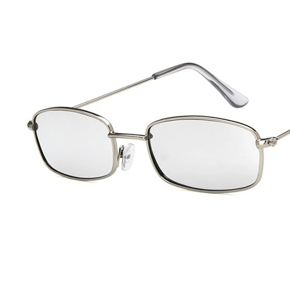 

Retro Small Metal Frame Rectangle Sunglasses Women/Men Brand Designer Driving Eyeware UV400 Street Beat Tiny Oculos De Sol Gafas