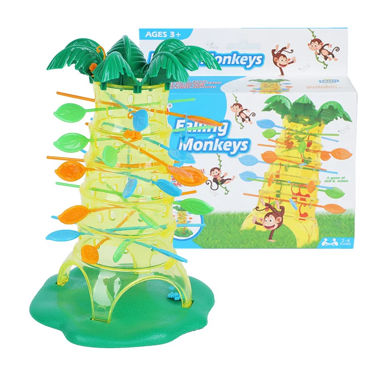 

Monkey Climbing Tree Toy Montessori Table Game Toy Cute Multiplayer Tabletop Game Family Board Game Educational Toy Kid Gift