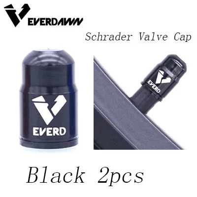 black Schrader 2pcs 1 пара 5 цветов дорожное колесо горного велосипеда покрытый протектор Schrader французская шина пылезащитный велосипедный колпачок на клапан PRESTA пылезащитный чехол - Цвет: black Schrader 2pcs