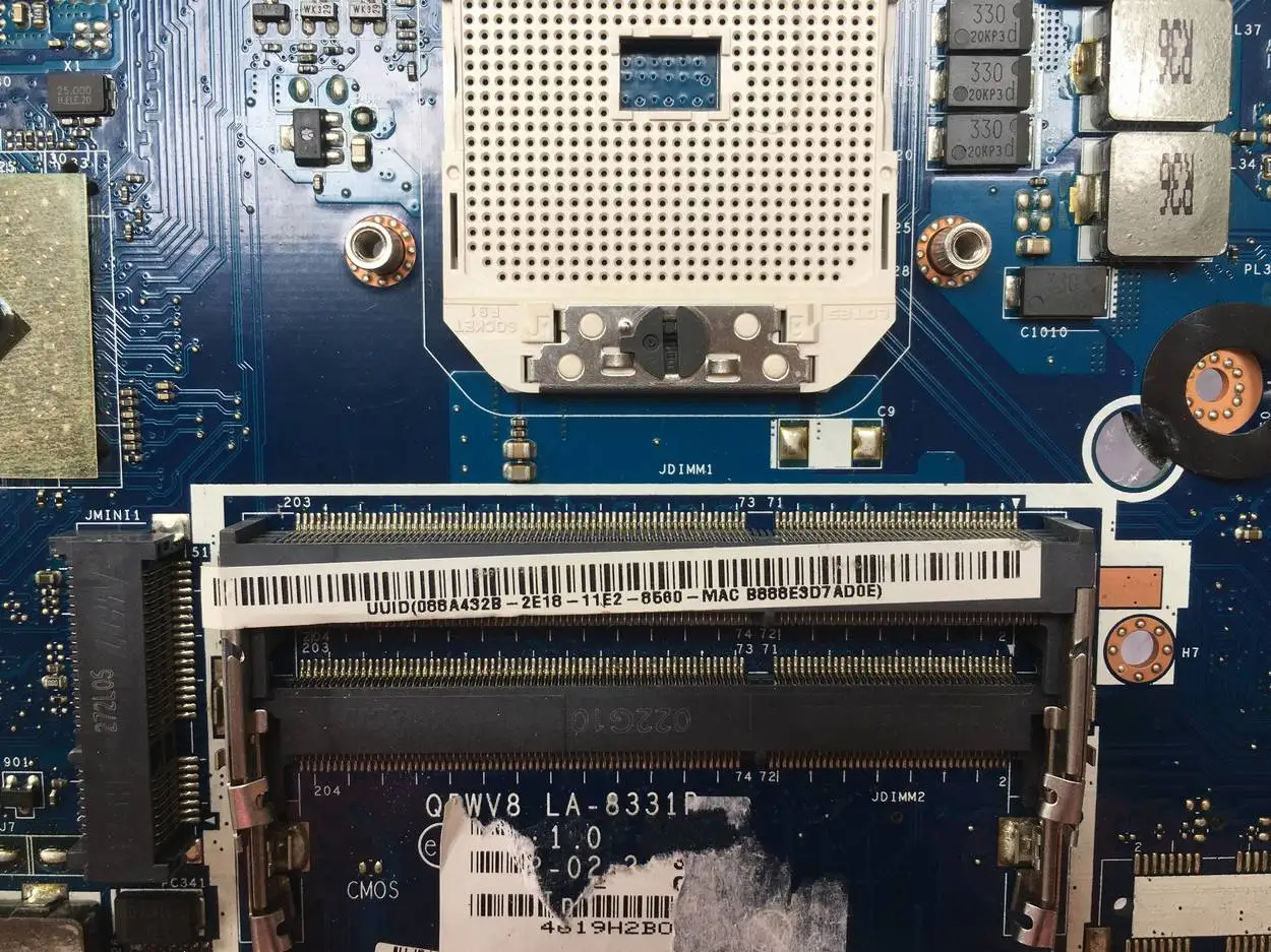 NBC1811001 Q5WV8 стандартная материнская плата для ноутбука Acer aspire LA-8331P DDR3 Radeon HD 7670M