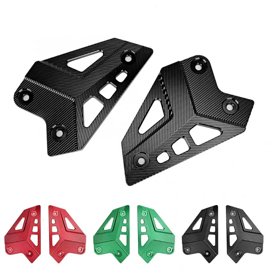 motocross Motorcycle Footrest Foot Peg Heel Plate Protector Guard Cover Fits for Kawasaki Z900 motorcycle parts | Автомобили и