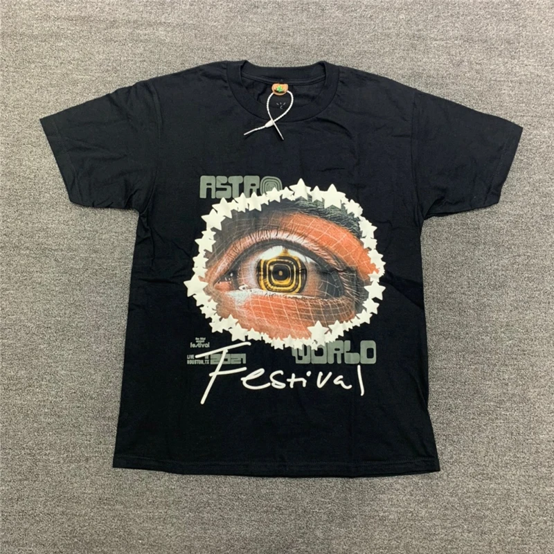 

Travis Scott Cactus Jack Festival T Shirt Hiphop Men Women 1:1 High Quality T-Shirt Jackboys Top Tees