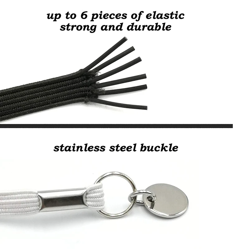 Детские эластичные шнурки без завязывания рандомная пряжка модные удобные