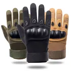Тактические Защитные Нескользящие износостойкие перчатки с открытыми пальцами, мотоциклетные перчатки для тренировок на открытом воздухе, 2021