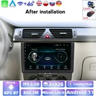 Автомагнитола 2 Din, Android 2G + 32G, GPS, мультимедийный плеер для VWVolkswagenGolfPassatb7b6SkodaSeatOctaviaPoloTiguan DVR BT