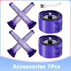 HEPA спереди воздушный фильтр основная щетка для домашних животных головы шланг Замена для Dyson V6 SV07 SV09 Запчасти для пылесоса аксессуары