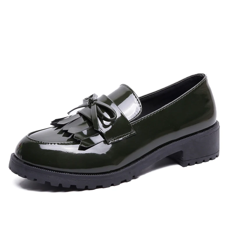 

Shoes Woman Flats Modis Fringe Oxfords Loafers With Fur British Style Shallow Mouth Casual Female Sneakers Soft Autumn Round Toe