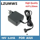 Зарядное устройство LZUMWS19V 2.37A 45 Вт 4,0*1,35 мм для ноутбука, адаптер для Asus Zenbook UX305 UX21A UX32A X201E X202E U3000 UX52 Power