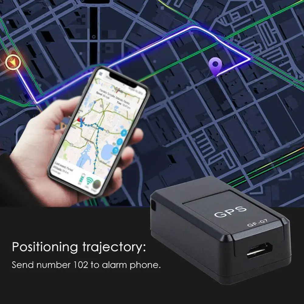 GF07 GSM GPRS мини автомобильный gps локатор трекер Автомобильный gps трекер анти-потеря записи отслеживающее устройство Голосовое управление может записывать