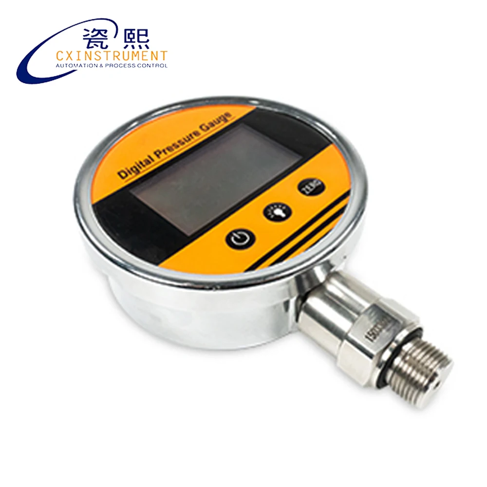 

The Stainless Steel Material 0~100 Mpa Measuring Range and Battery supply Digital manometer pressure Gauge