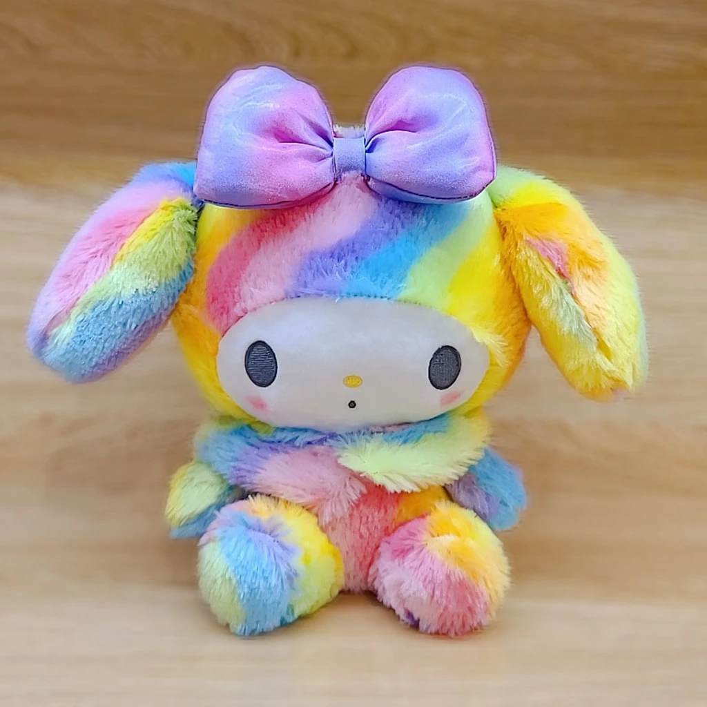 

Cute 20cm rainbow Melodl Plush Toys Stuffed Animal Soft Doll Kids Birthday Gift Cartoon Anime