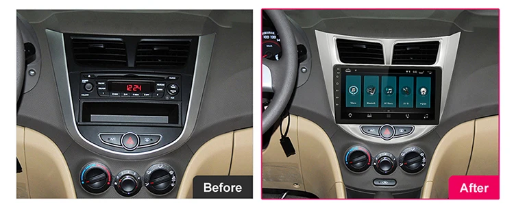 YUEMAIN автомобиля Радио Мультимедийный проигрыватель для Hyundai Solaris Accent verna 2Din Android 8,1 автомобильное радио с GPS навигации видео-и аудиорегистратор