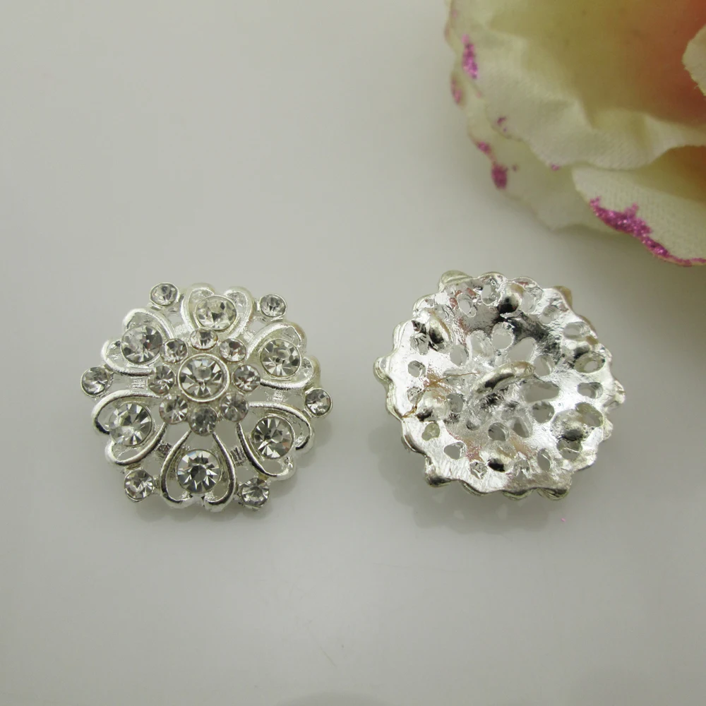 5 шт. металлические алмазные пуговицы Стразы | Дом и сад