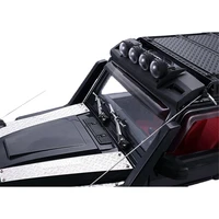 transparent black front windshield visor cover rain shield for 112 mn g500 rc car upgrade parts