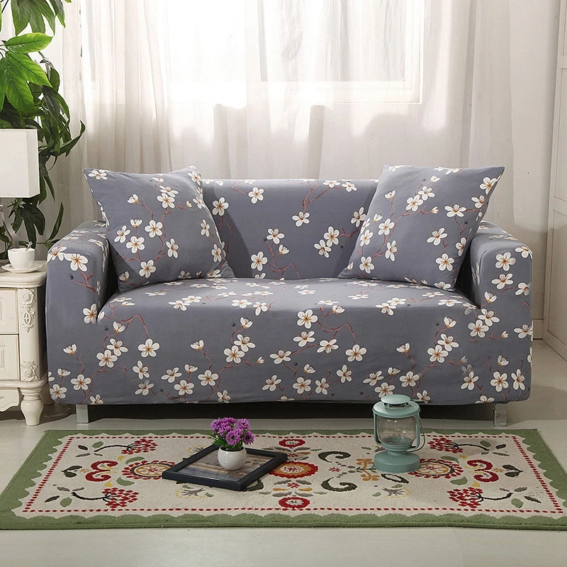 Секционный эластичный чехол для дивана в виде цветка эластичные Чехлы гостиной