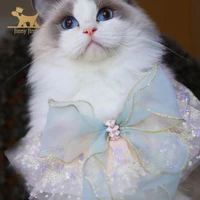 cat dog cute lace princess saliva toweldog bibsmall dog cat dress up accessories dropshipping center jinny