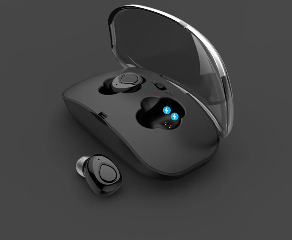 Bluetooth наушники стерео наушники беспроводные мини невидимые наушники CVC 6,0 шумоподавление гарнитура с микрофоном для Ios Android