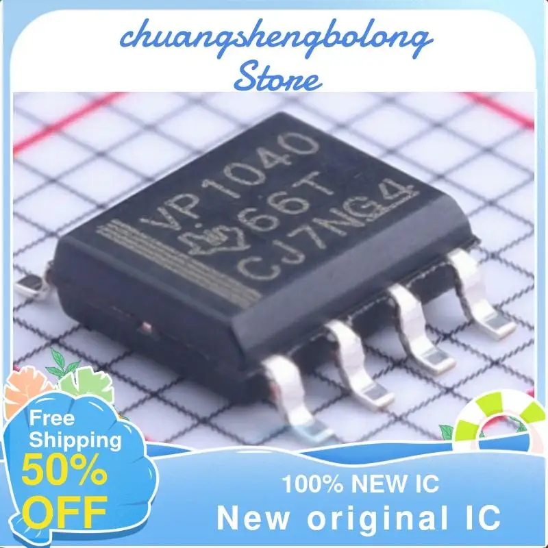 

10-200 шт. SN65HVD1040DR 65HVD1040D VP1040 SOP8 новый оригинальный IC