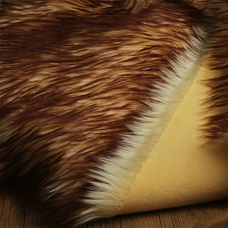 Пляжная шерстяная Волчья меховая ткань лиса плюш имитация меха одеяло из