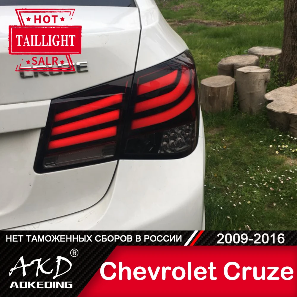 Задний фонарь для Chevrolet Cruze 2009 2016 седан СВЕТОДИОДНЫЙ задние фонари