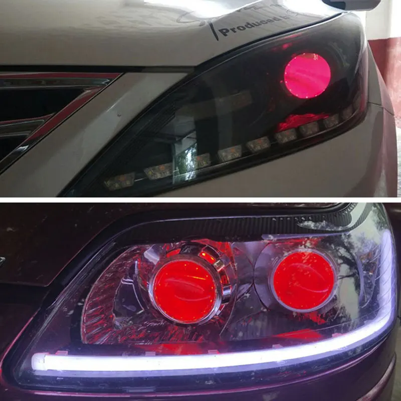 Универсальный 360 градусов RGB приложение управления злые глаза многоцветный Halo