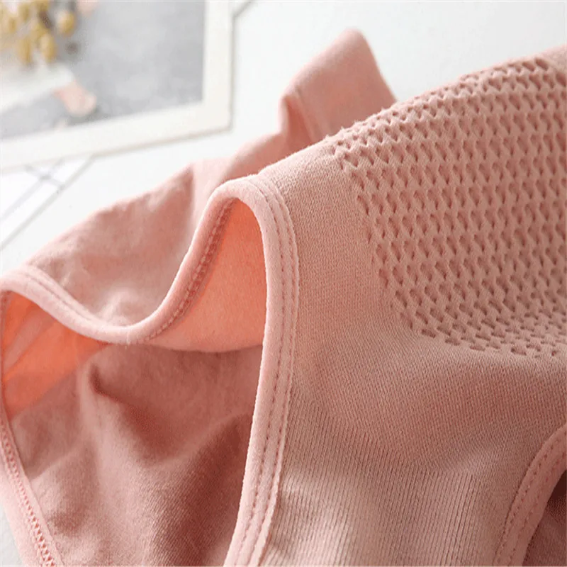 Теплые сотовые женские трусики качественные хлопковые повседневные Модные