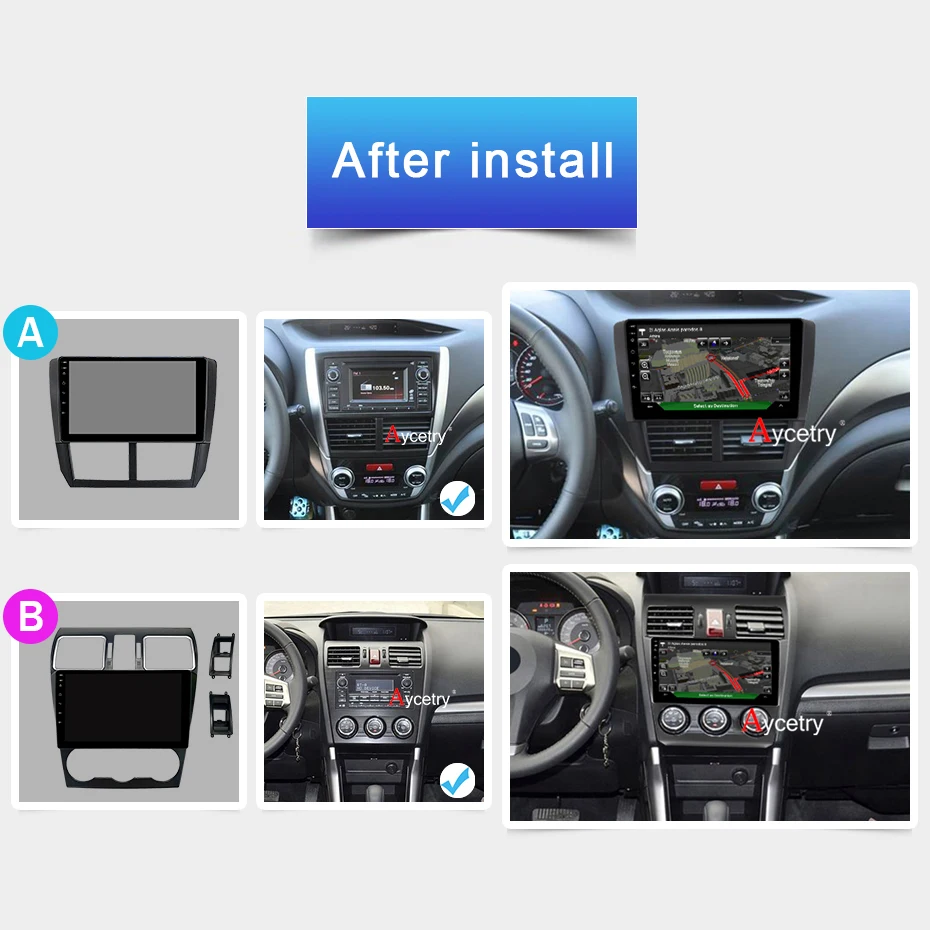 магнитола 2 din андроид Android 10 автомагнитола радио PX6 для Subaru WXR Forester Impreza 2007-2015 Авто