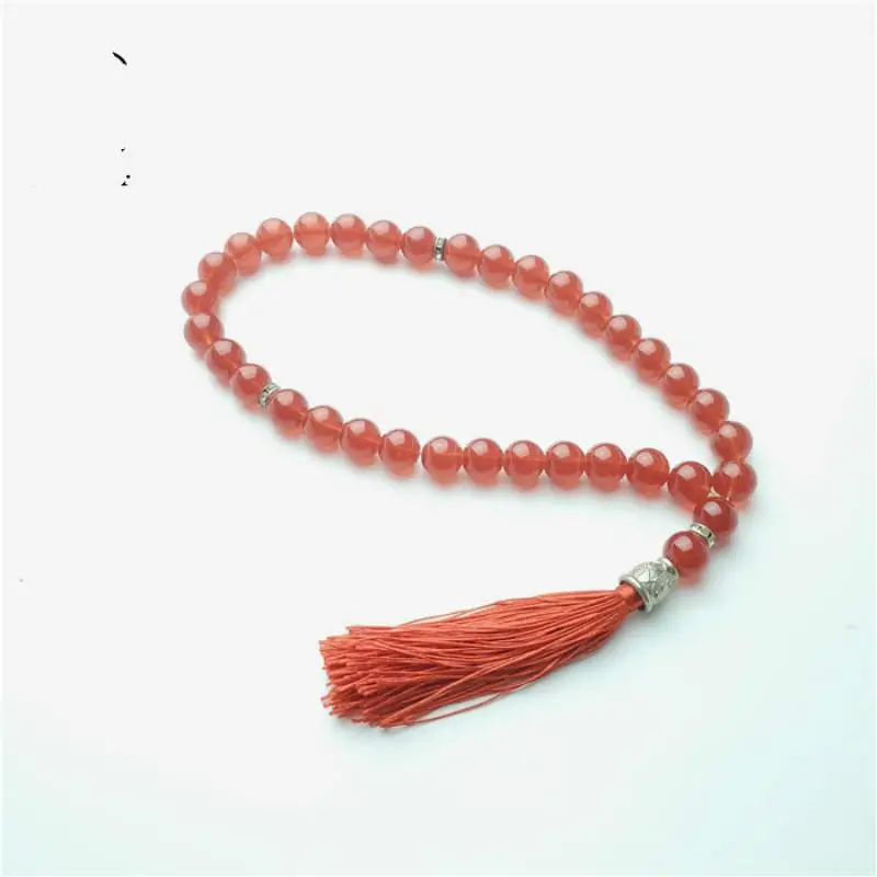 Браслет 33 мусульманские четки модные браслеты со стеклянными бусинами оптовая