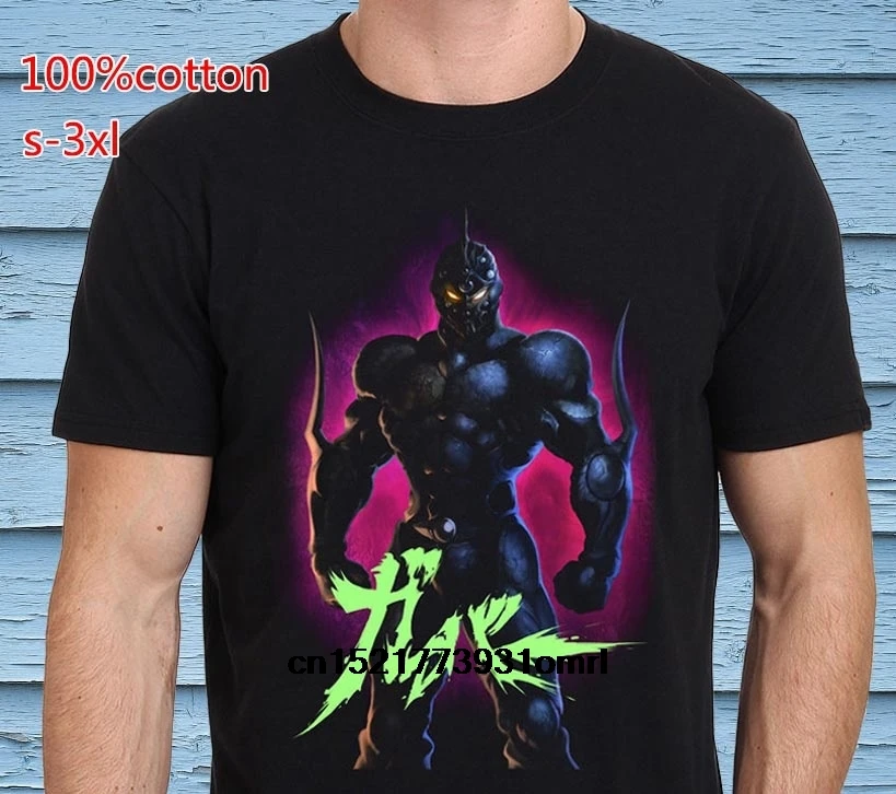 Мужская футболка Guyver The Bioboosted Armor манга черная забавная Новинка Женская | Футболки