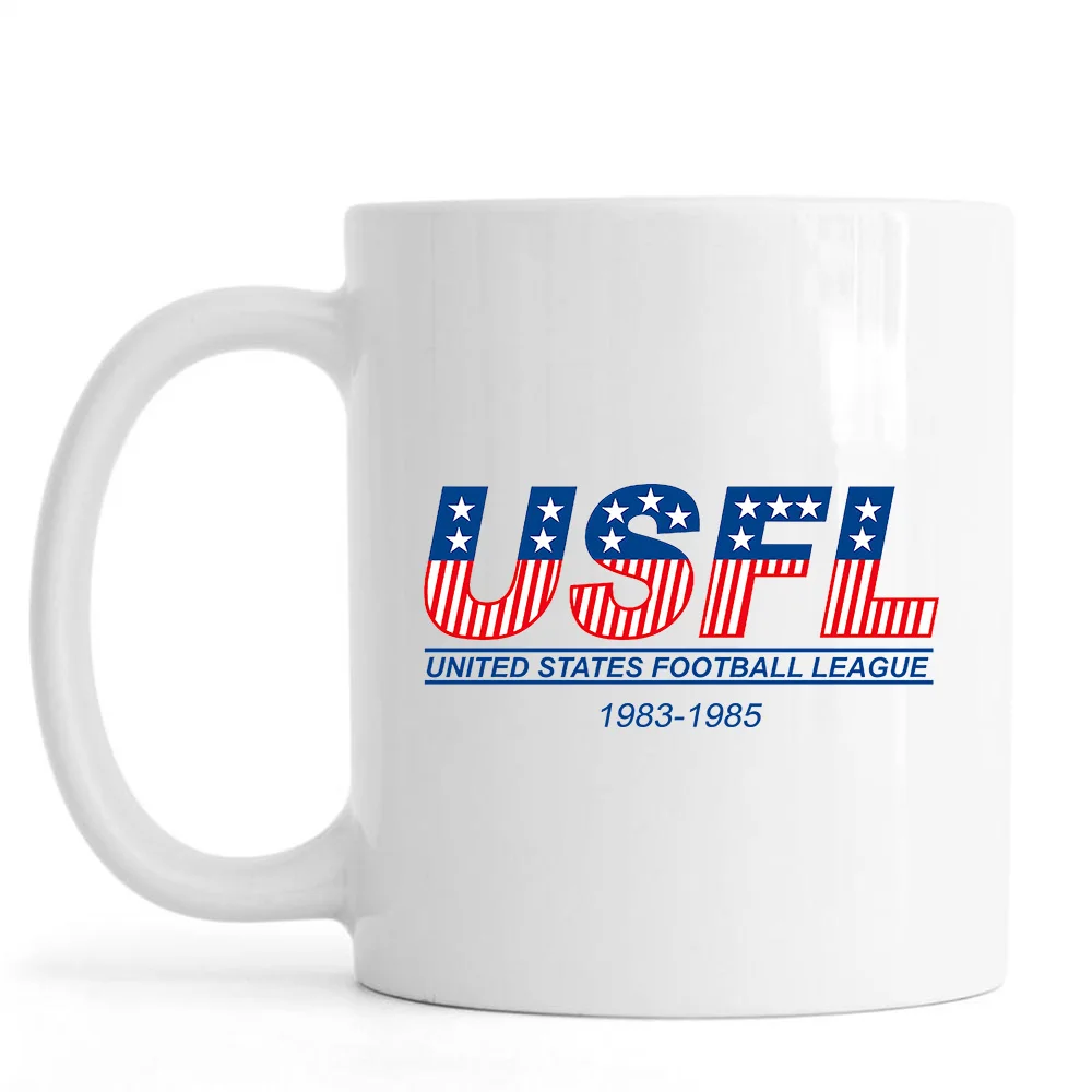Кружка Usfl чашка винтажный логотип серый лиловый Тройник|Кружки| |