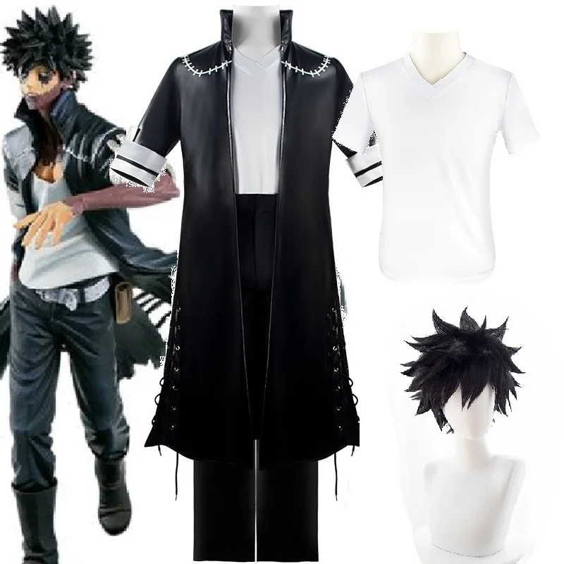

2021 anime My Hero Academia Boku no Hero Academia OCHACO URARAKA Dabi Cosplay Costume Full Set Men Women Jacket Coat T Shirt wig