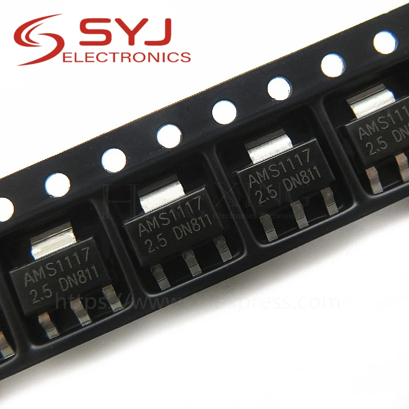 20pcs/lot AMS1117 AMS1117-ADJ AMS1117-1.8 AMS1117-1.2 AMS1117-5.0 AMS1117-2.5 AMS1117-3.3 AMS1117-1.5 SOT-223 | Электронные