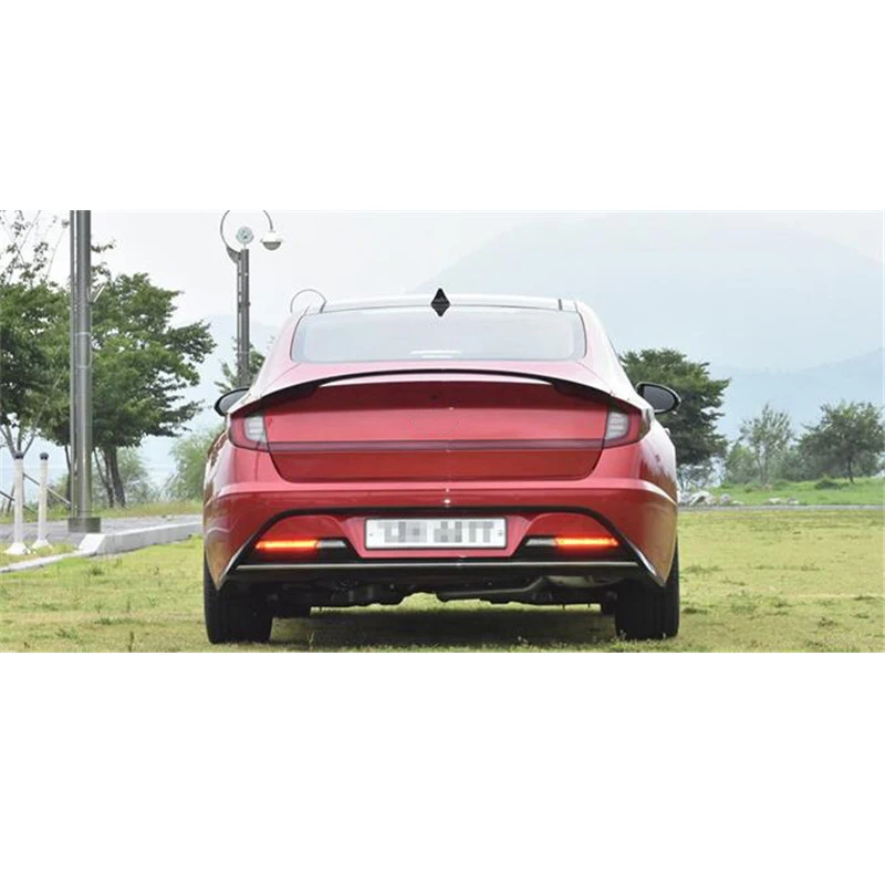 Для авто спойлер аксессуары Hyundai Новый Sonata 2019 2020 2021 ABS Материал Автомобильный