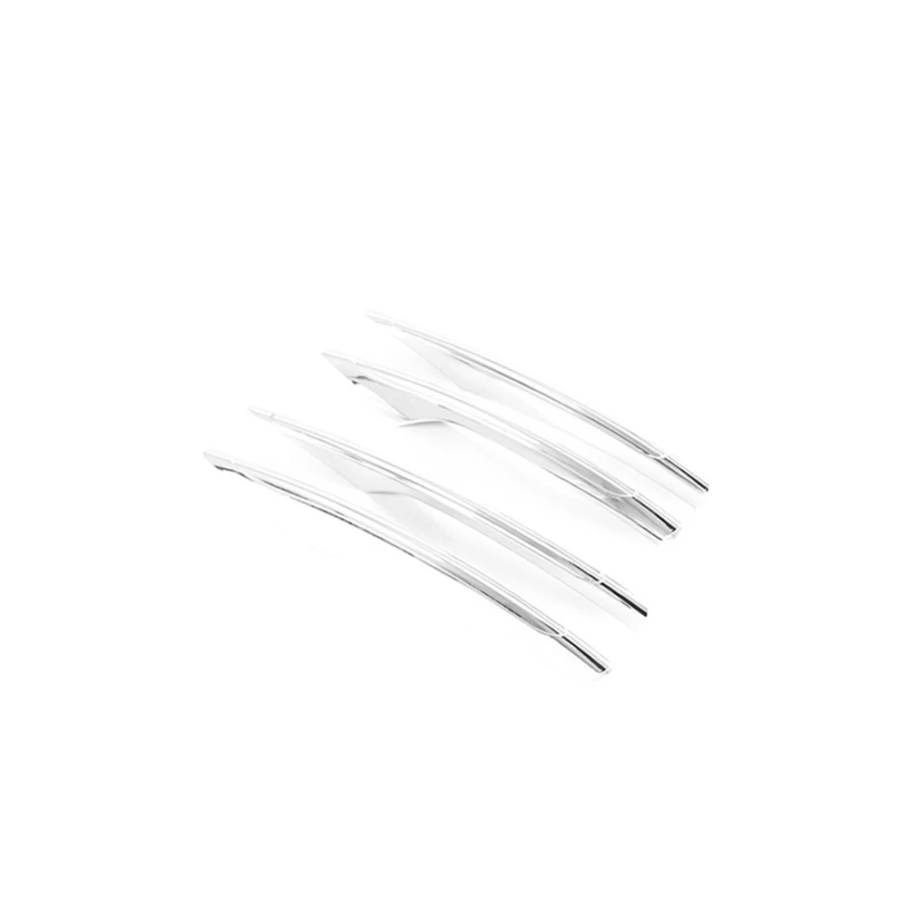 

Top Quality 4pcs ABS Chrome Front Fog Light Cover Trim E-Class W213 E200 E300 E43 2021 AMG Refit car accessory