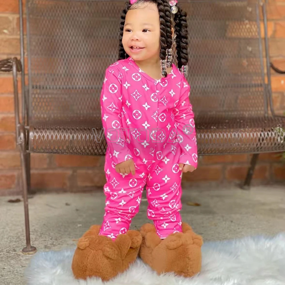 Плюшевые тапочки для детей милые Мультяшные меховые сланцы детские домашние