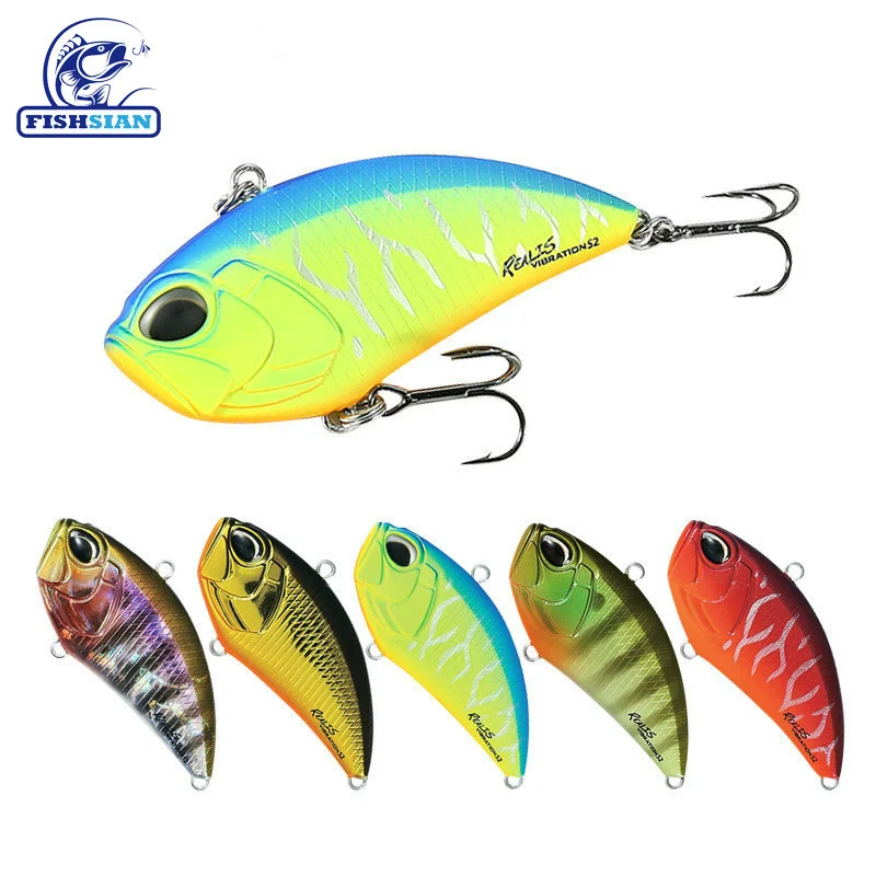 

Vib Fish Lure Weights 5.4cm/14.5g Full Water Layer Fishing Tackle Bass Fishing Saltwater Lures Trolling Lure Crank Bait Wobblers