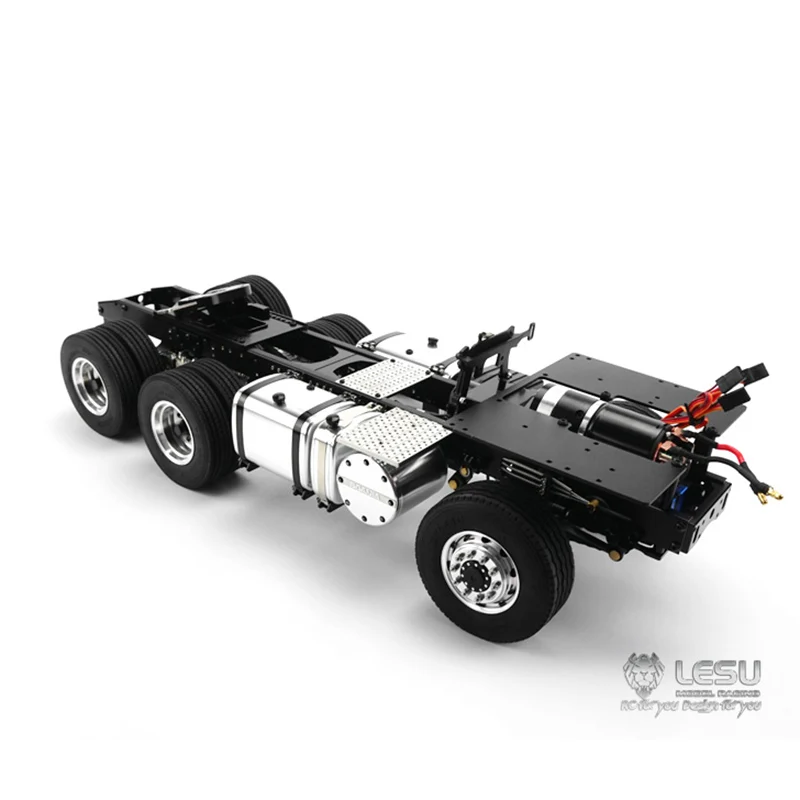 Металлическое шасси 1/14 RC LESU 6*6 Scania для трактора TAMIYA|Радиоуправляемые грузовики| |