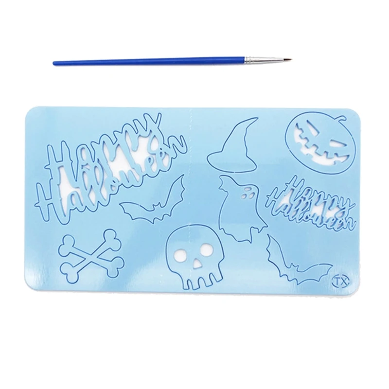 

H7JB 1 штука Хэллоуин акриловая помадка Сделай Сам ламинирование выпечки абразивный тыквенный фонарь украшения для выпечки печенье формовоч...