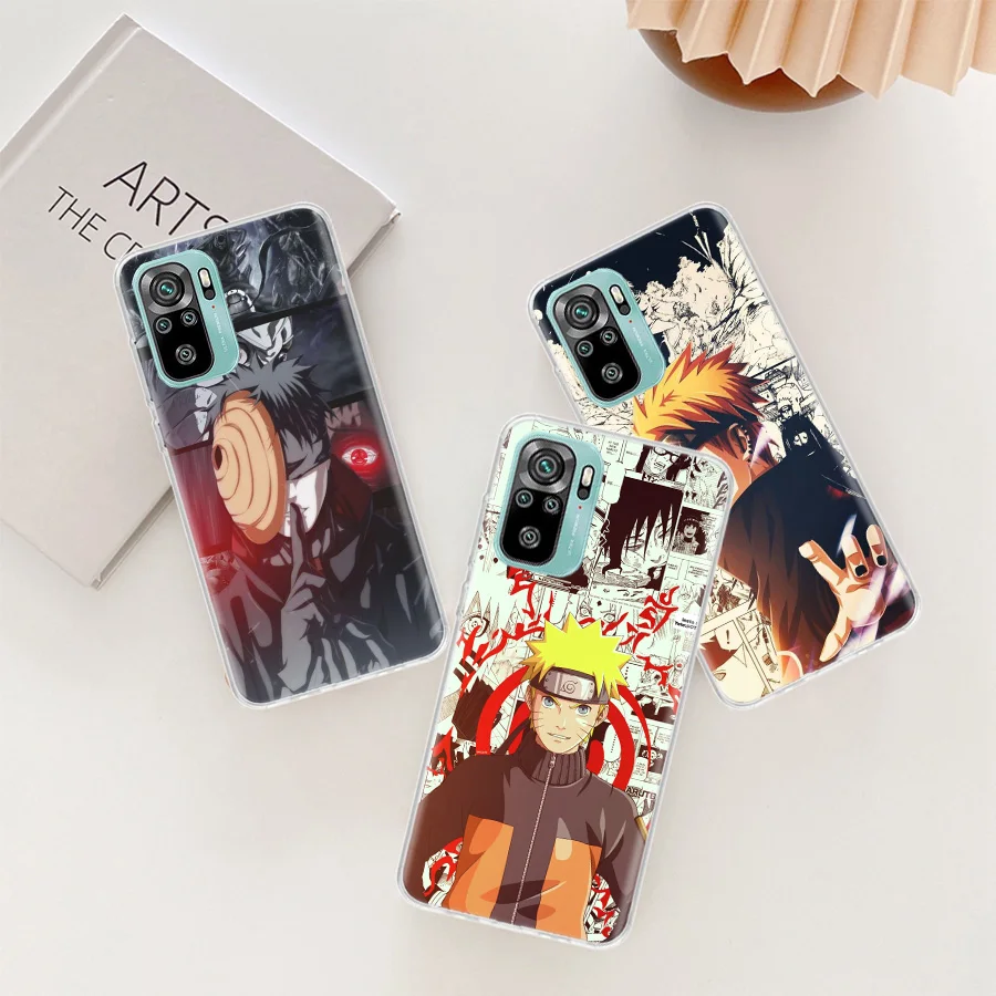 

Anime N-Narutos Phone Case For Xiaomi Note 10 Pro Mi 11 Lite 11i 10T 9 9T 8 X3 X2 F3 F2 CC9E 6X 5X A1 A2 A3 Cover