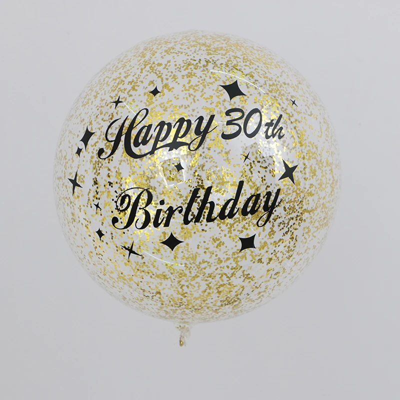 5 шт. наклейка для воздушного шара пузырчатого вечерние украшения дня рождения