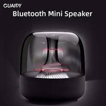 6D Subwoofer Bluetooth Speaker Desk Lamp Support TF Card Colorful LED Light Mini Universal Smart Phone Tablet Stereo Music