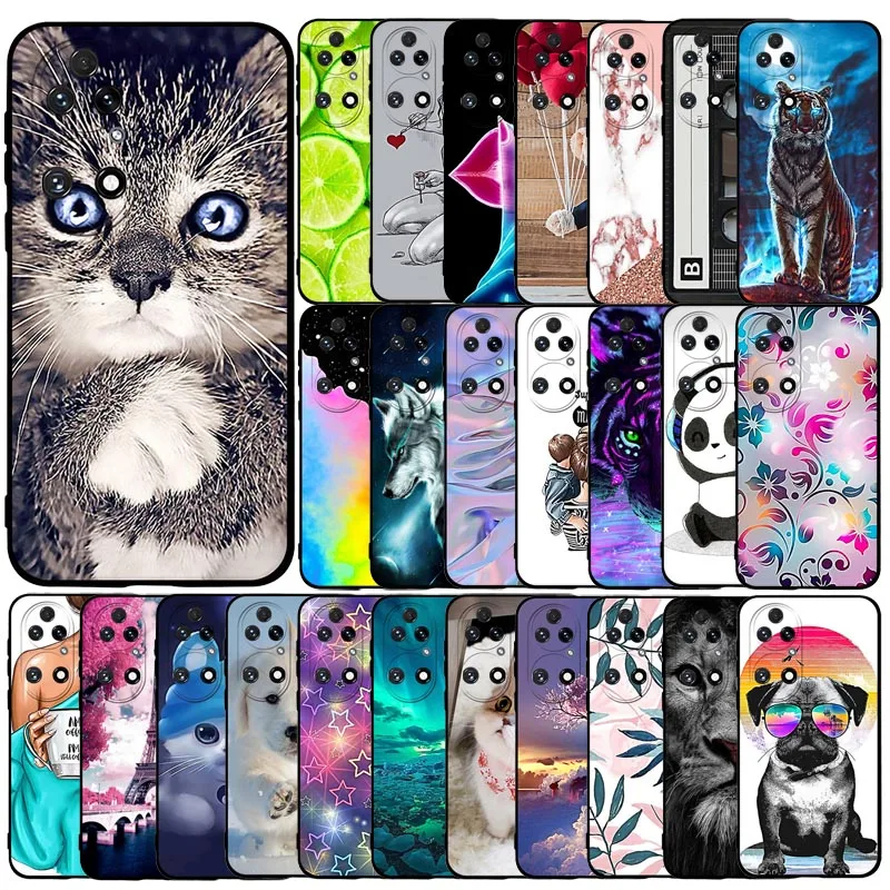 

For Huawei P50 Pro Case Slim Thin Silicone Soft TPU Back Phone Cover for Huawei P50 Case Fundas Coque Bumper Etui