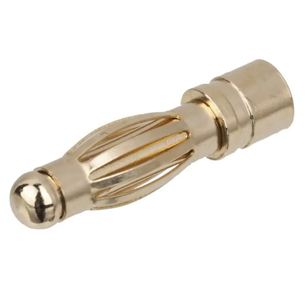 

1x 4.mm Male Banana gold Plug connectors For Battery ESC Motor