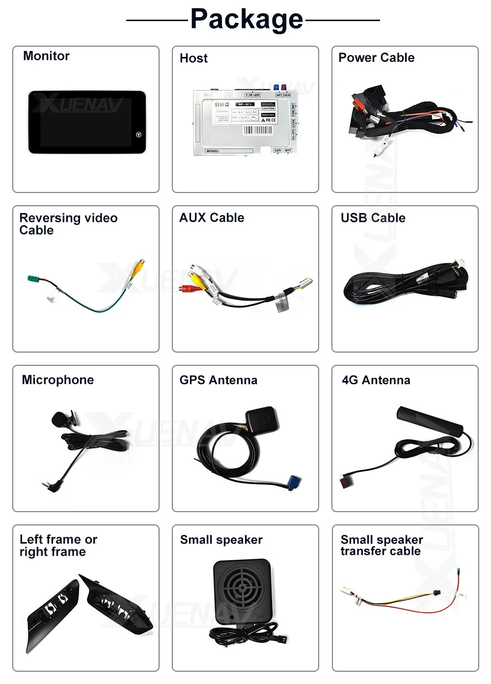 

XUENAV 4+64GB HD Android System Car Multimedia Video Player For-Benz E Class W212 2013 2014 GPS Navigation Wifi