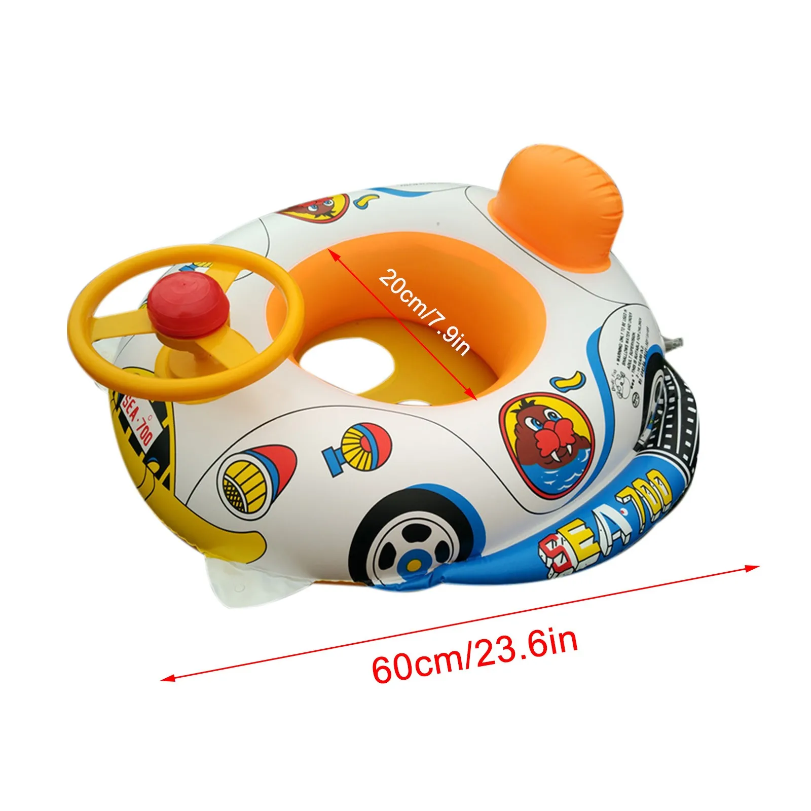 

Small car swimming ring thickened PVC children's swimming ring boutique car swimming ring thickened PVC children's swimming F4*