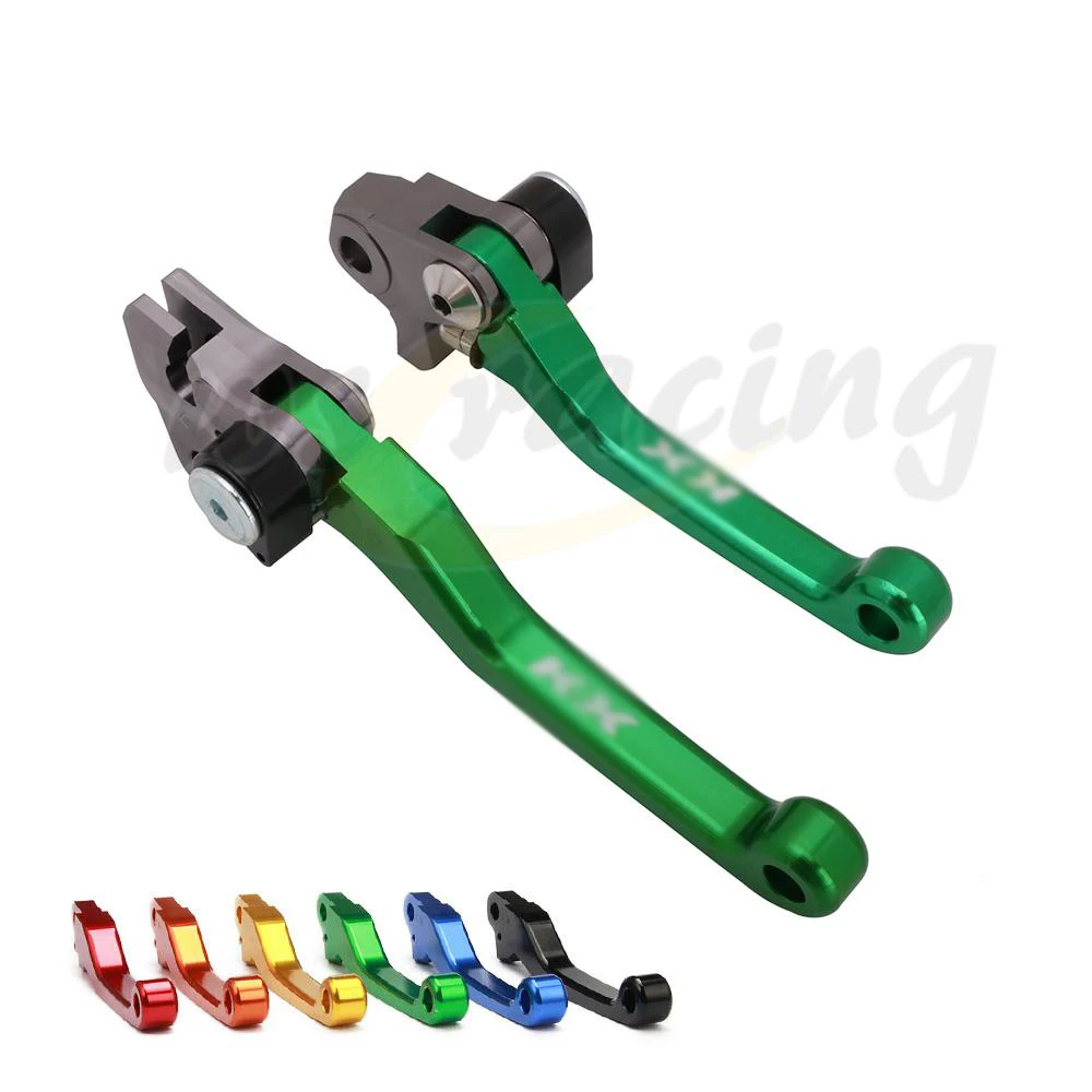 CNC левый правый Тормозной рычаг сцепления для мотоцикла KX 250F 450F 2013-2018 2014 2015 2016 2017